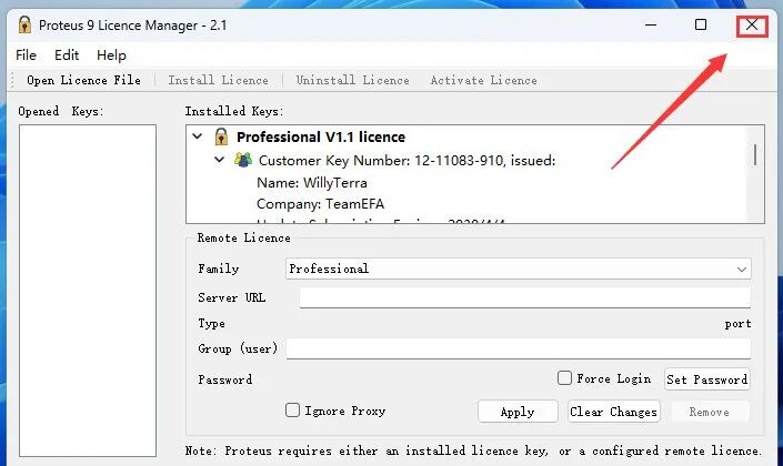 Proteus 9.0 Software Installation Guide
