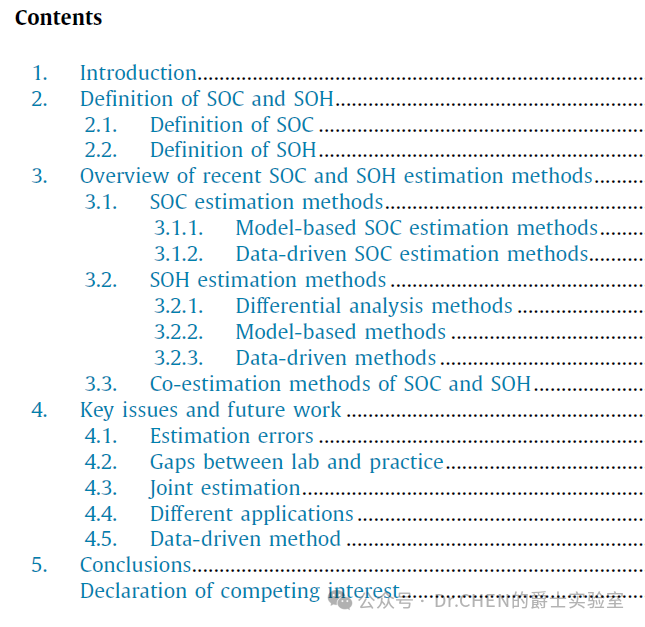 A Review of Online SOC and SOH Estimation for Lithium Batteries in Electric Vehicles