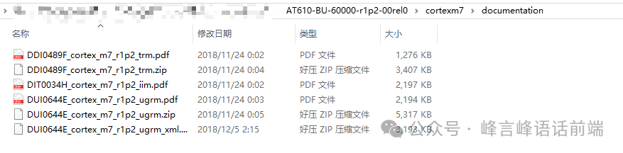Creating a Cortex M7 Filelist