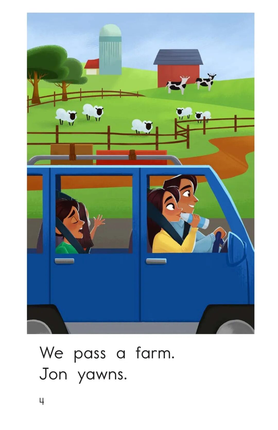 RAZ Level C Reading: 'Road Trip'