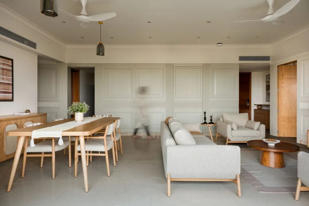 Multigenerational Apartment in Pune, India: A Harmonious Living Space