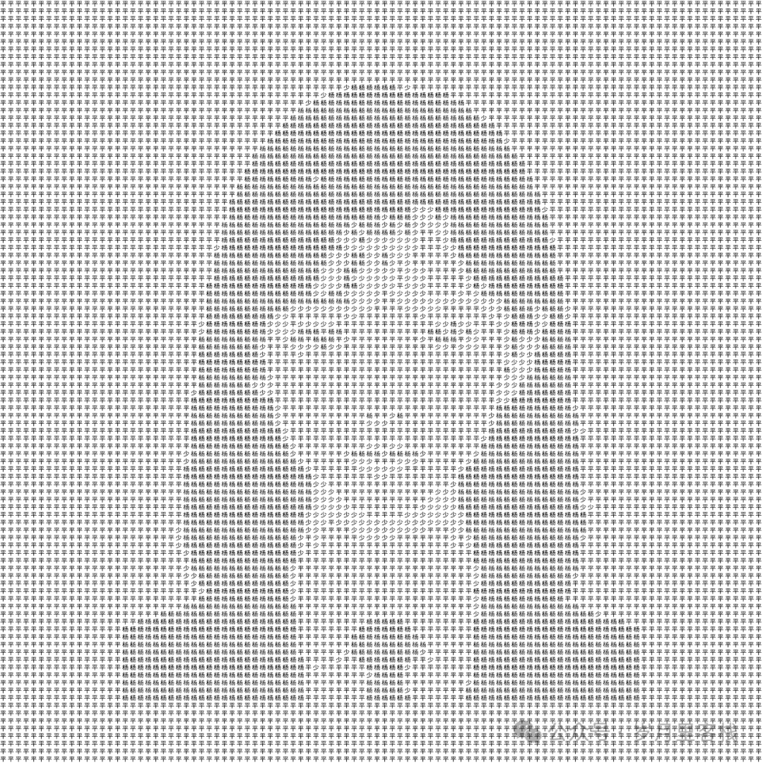 Python Text Portrait Generator