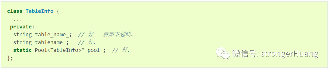 Naming Embedded Code: An Important Task