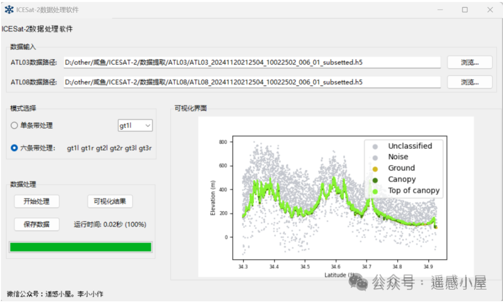 Python | Converting ICESat-2 Point Cloud Data from CSV to SHP/GeoJSON