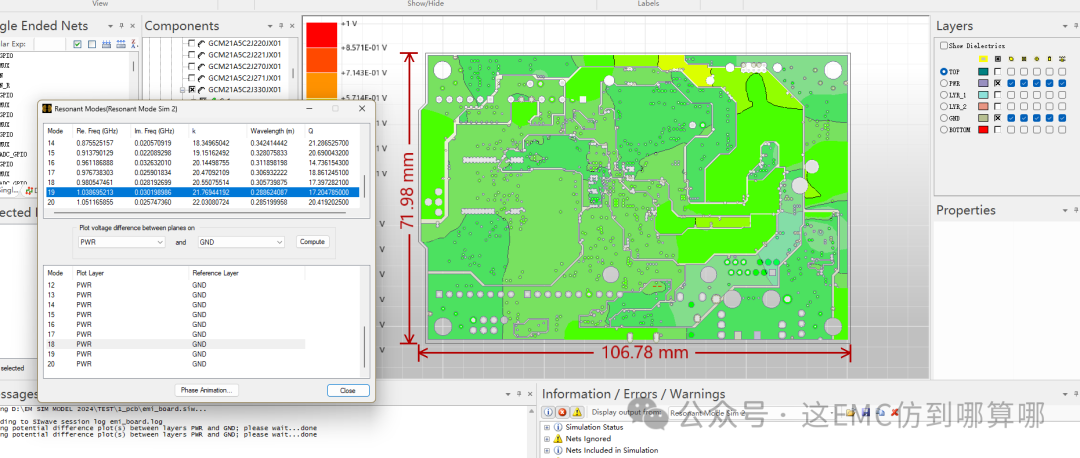 Complete Power Integrity Analysis for PCBs