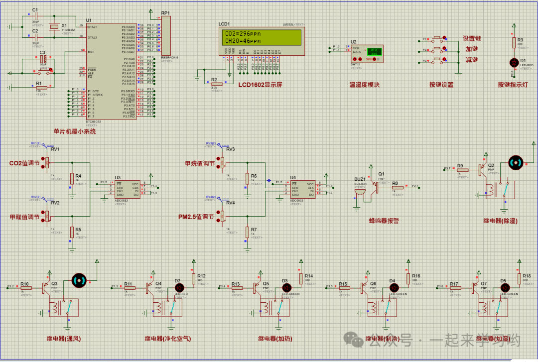 Design of Indoor Air Quality Monitoring System Based on 51 Microcontroller