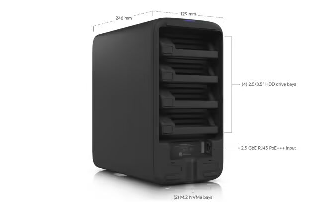 Ubiquiti Enters the Desktop NAS Market with Dual-Bay and Four-Bay UniFi UNAS
