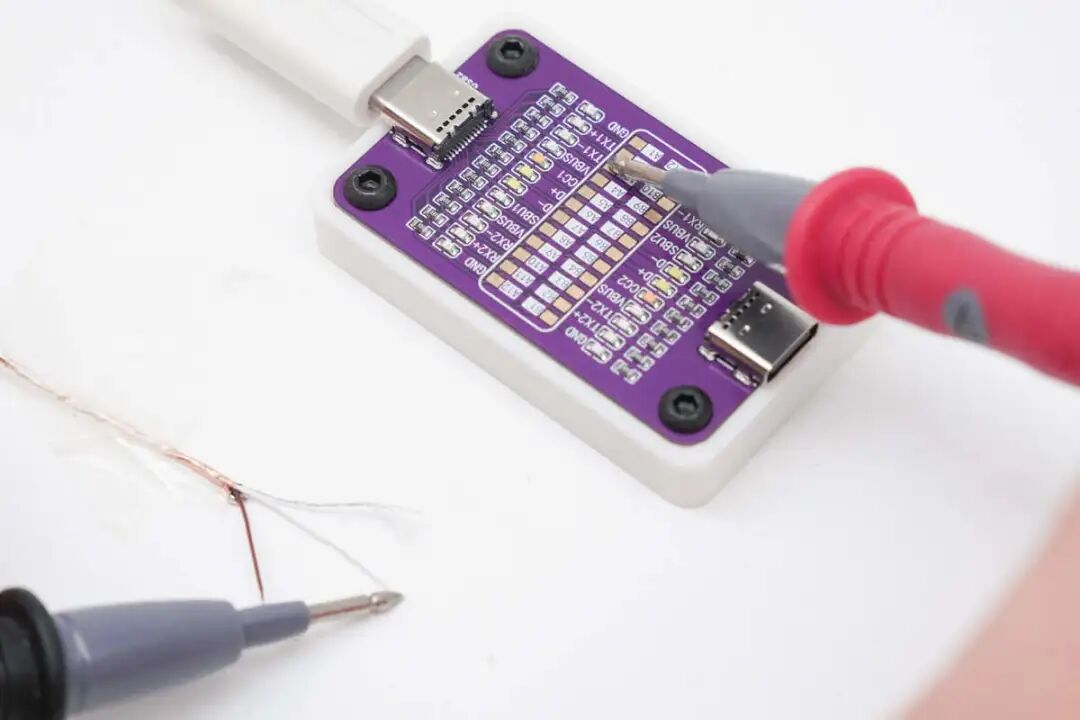 Tutorial for Judging the Wiring Sequence of POWER-Z CT001 Type-C Cable Tester