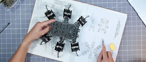 Open Source! Mini Hexapod AI Robot with AI Vision and Voice Interaction, Supports Arduino Programming and Sensor Expansion