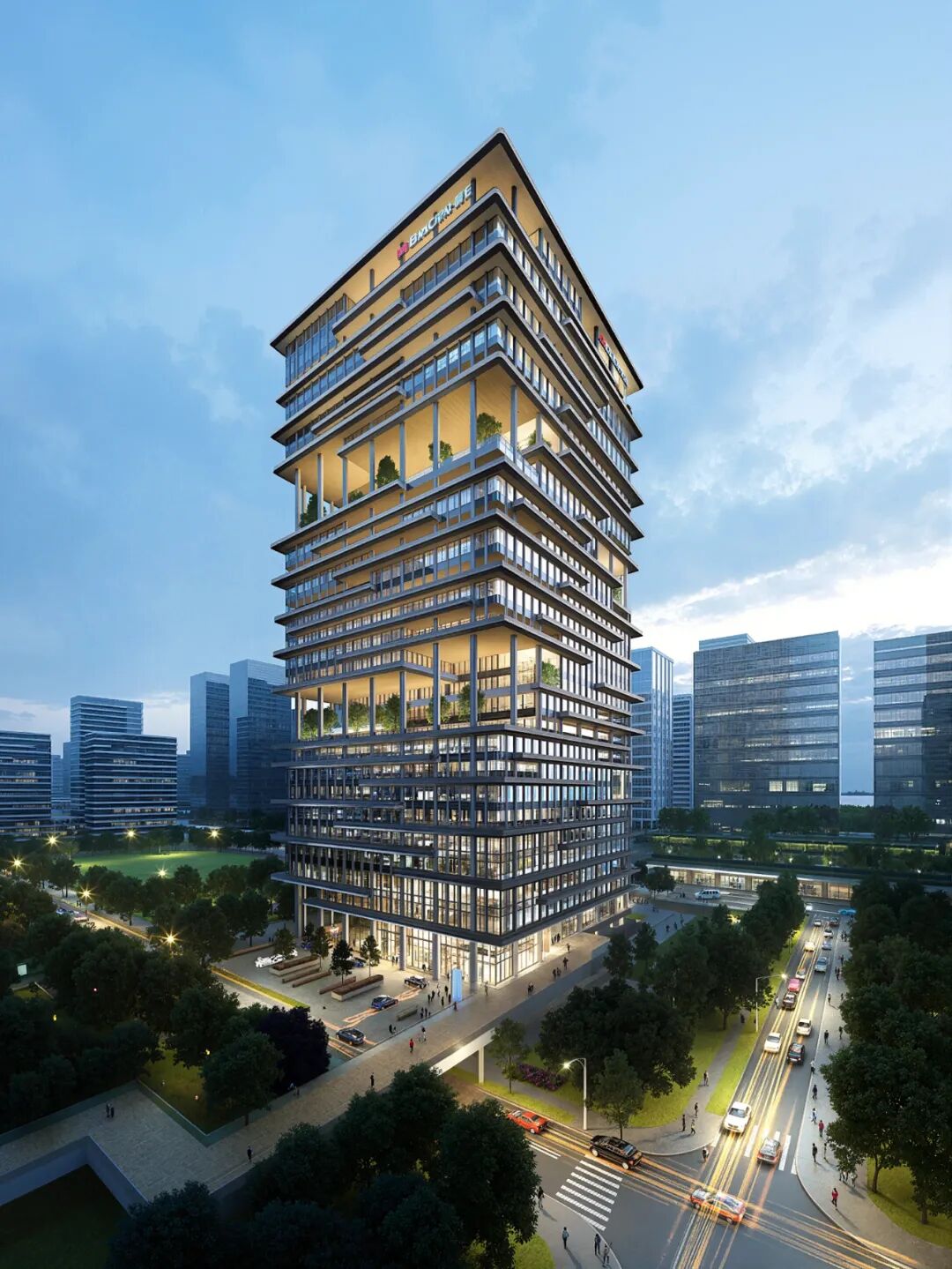 SOM Project: Headquarters of WeBank in Shenzhen