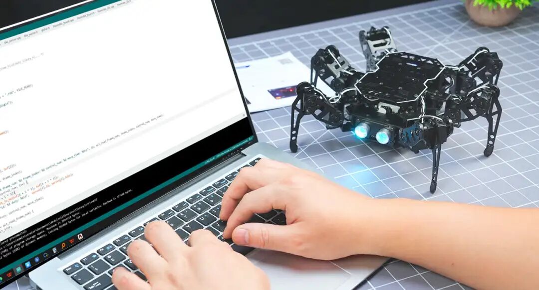 Open Source! Mini Hexapod AI Robot with AI Vision and Voice Interaction, Supports Arduino Programming and Sensor Expansion