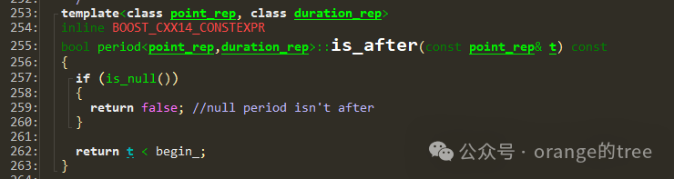 Learning Boost Library Date Intervals through C++ Source Code