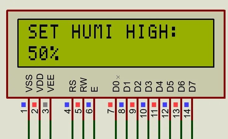 Greenhouse Simulation Based on Microcontroller: LCD1602 + DC Motor + DHT11 Temperature and Humidity Module