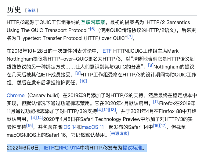 Go to Implement HTTP/3: New Proposal Officially Launched