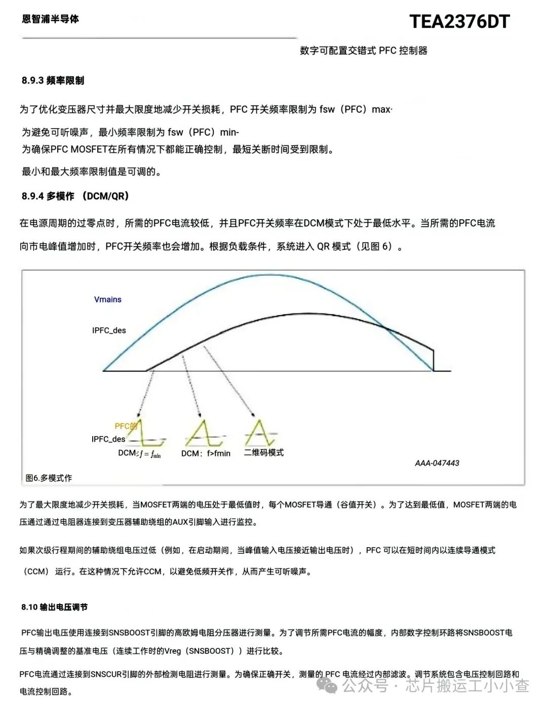 Digital Dual-Phase Interleaved PFC Chip Solution TEA2376DT with 92% Efficiency at 10% Load and 98.3% at Full Load