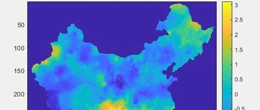 Processing the SPEI Monthly Scale Dataset of CHM_Drought with MATLAB