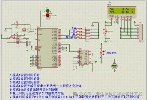 Intelligent Street Light Control System Based on 51 Microcontroller