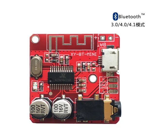 DIY Modification of Car Audio Amplifier Bluetooth Module: Bluetooth 4.1 Audio Receiver Mainboard for Stereo Sound