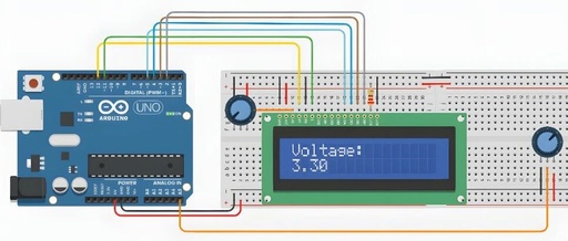 Arduino Basic Experiment 6: Voltmeter Experiment