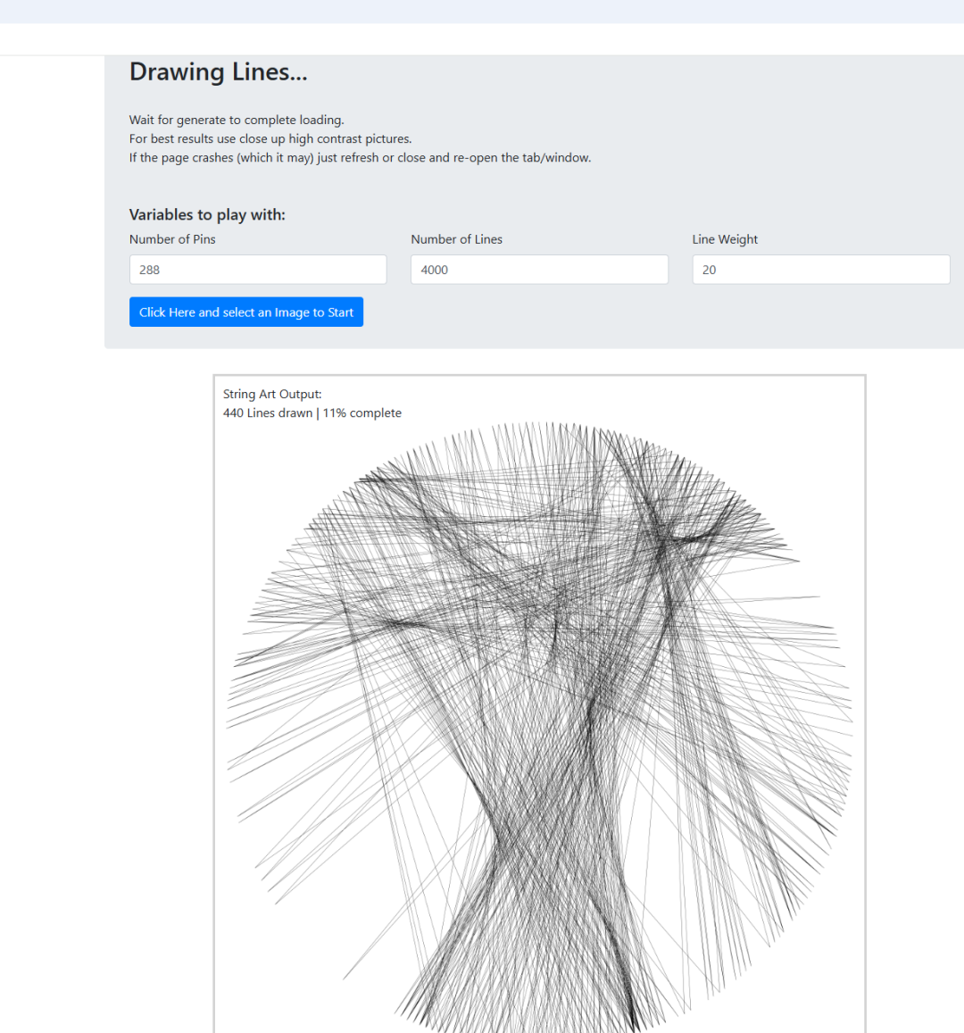 Advanced Applications of Arduino: Creating an Automated String Art Portrait Machine