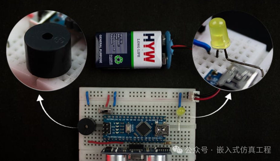 Arduino Nano - Building an Ultrasonic Sensor Blind Stick with Proteus (Complete Code and Simulation Project Link at the End)