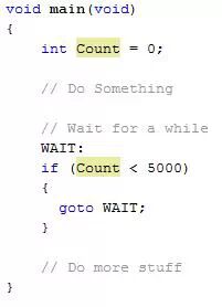 Why is the goto Statement Rarely Used in Embedded C Programming?
