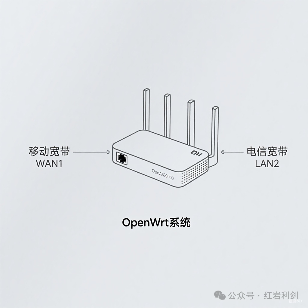 Implementing Dual Broadband and Dual Router Integration with OpenWrt