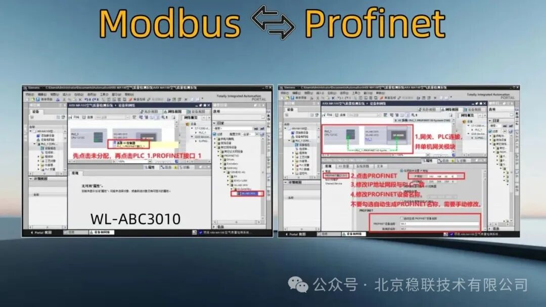 Modbus to Profinet Protocol Gateway and Mini Air Quality Monitoring System