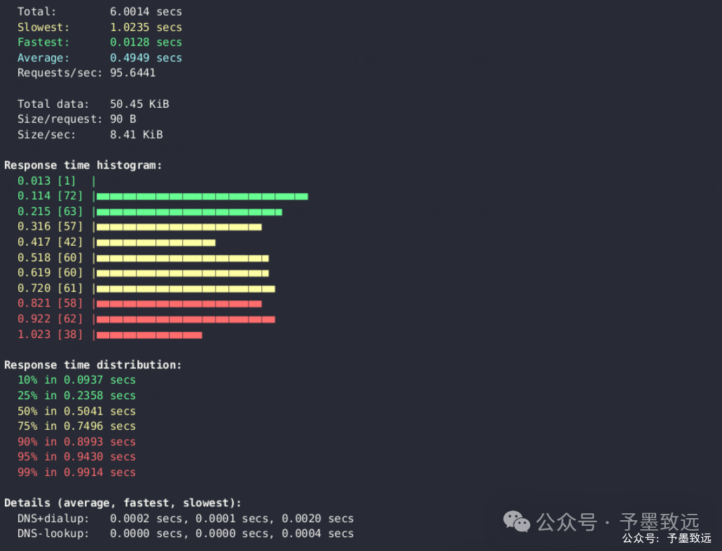 Open Source Rust HTTP Performance Testing Tool - oha