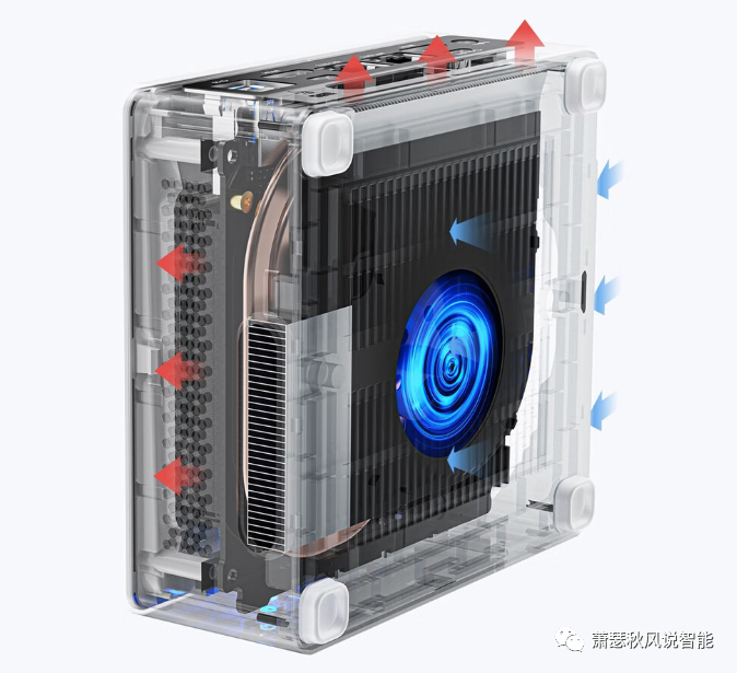 i5-13500H Mini PC with 32GB RAM and 1TB Storage: Dual Ethernet Ports and Expandable HDD, Mingfan Venus Series NPB5 Starting at 2349 Yuan, Customizable Cooling Shell