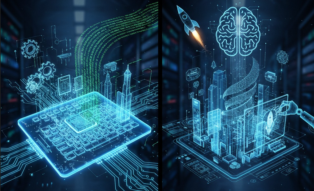 How Code Reshapes Hardware Design and How AI Accelerates Innovation