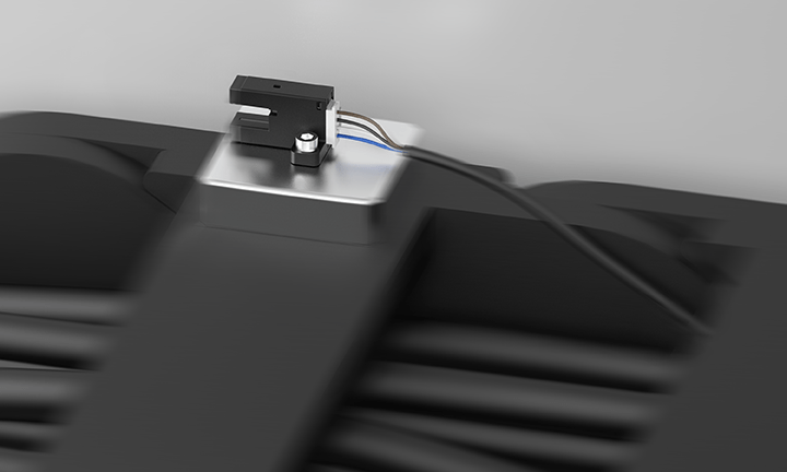 BS4 Series Built-in Connector Miniature Photoelectric Sensors with 9mm Slot Depth