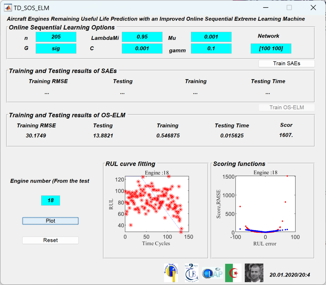 Research on Predicting Remaining Useful Life of Aircraft Engines Using Improved Online Sequential Extreme Learning Machine