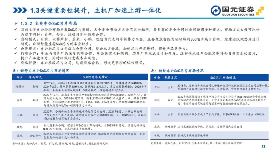 In-Depth Report on Automotive SoC Chips (2025)