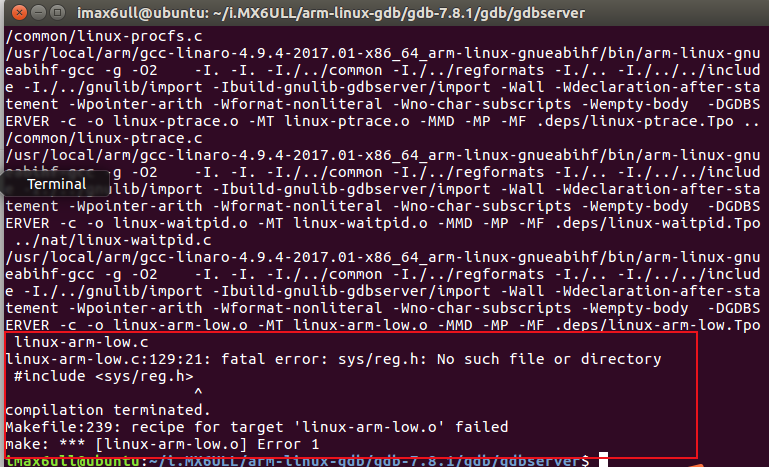 Linux | Porting i.MX6ULL Gdb+Gdbserver Debugging (Chapter 14)