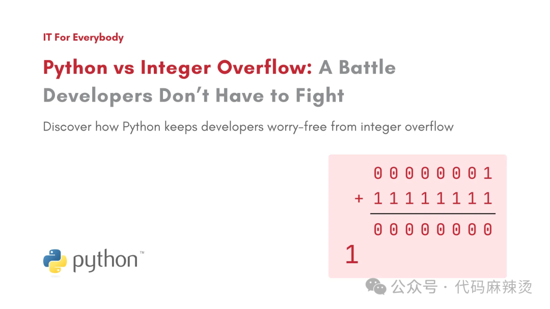 Python vs Integer Overflow