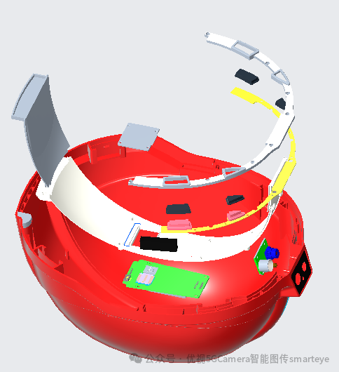 Cost-Effective Domestic Chip H.265 Video 4G Smart Safety Helmet Recorder - Helmet Recorder BW620E