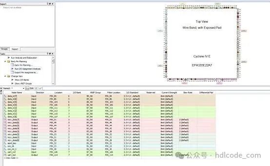 UART Asynchronous Serial Communication Circuit Design Verilog Code for Quartus FPGA_C4_V2.1 Experimental Board