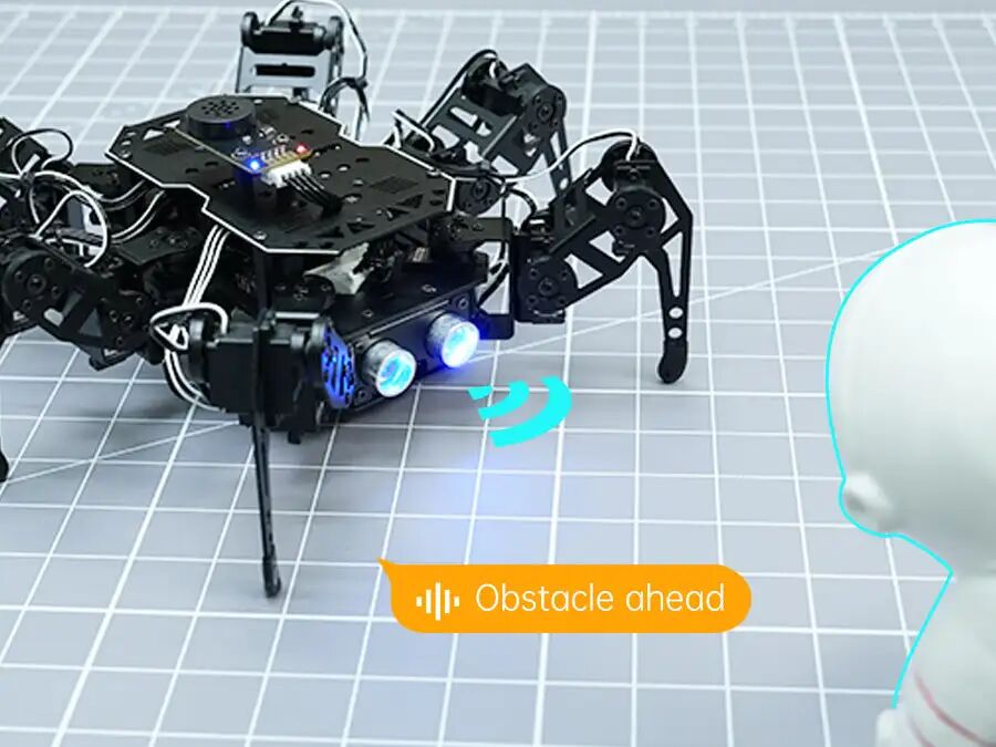 Open Source! Mini Hexapod AI Robot with AI Vision and Voice Interaction, Supports Arduino Programming and Sensor Expansion