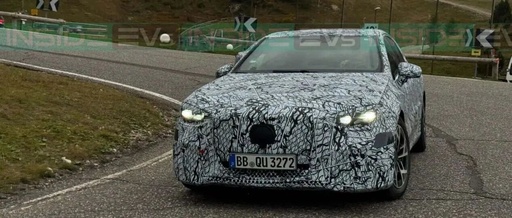 Mercedes-Benz Electric C-Class Prototype Road Test Exposed