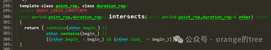 Learning Boost Library Date Intervals through C++ Source Code