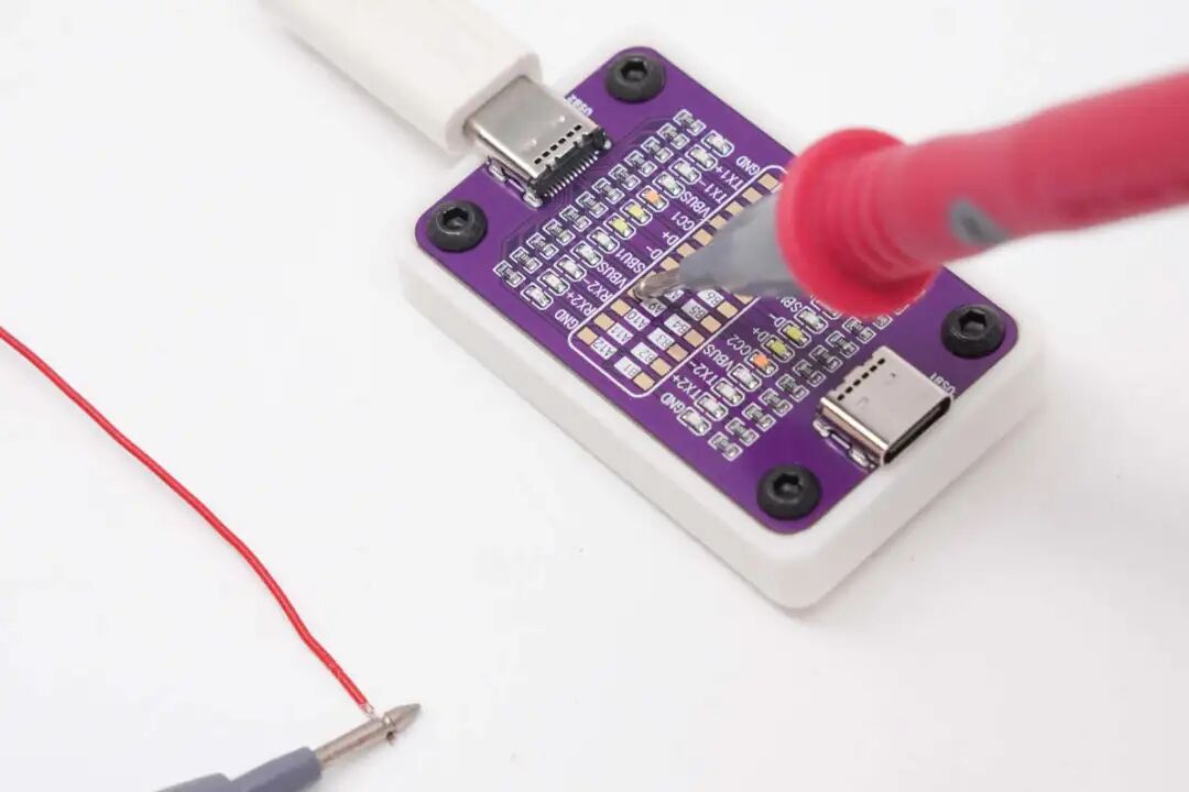 Tutorial for Judging the Wiring Sequence of POWER-Z CT001 Type-C Cable Tester