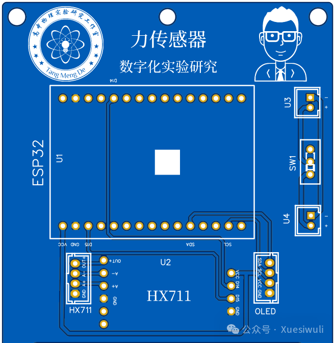 Creating a Force Sensor Based on ESP32 and HX711