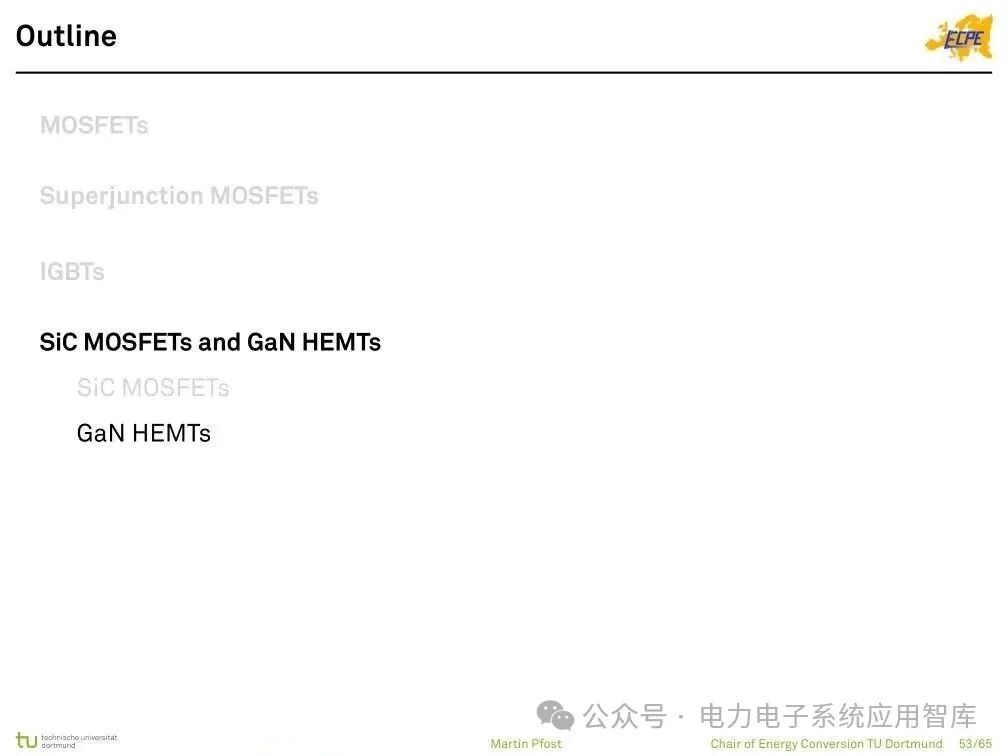 Analysis of Power Semiconductor Technology | Mosfet, SJ Mos, IGBT, SiC and GaN Semiconductor Structures