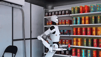 Robots as Store Clerks: A Busy Scene by Taihu Lake