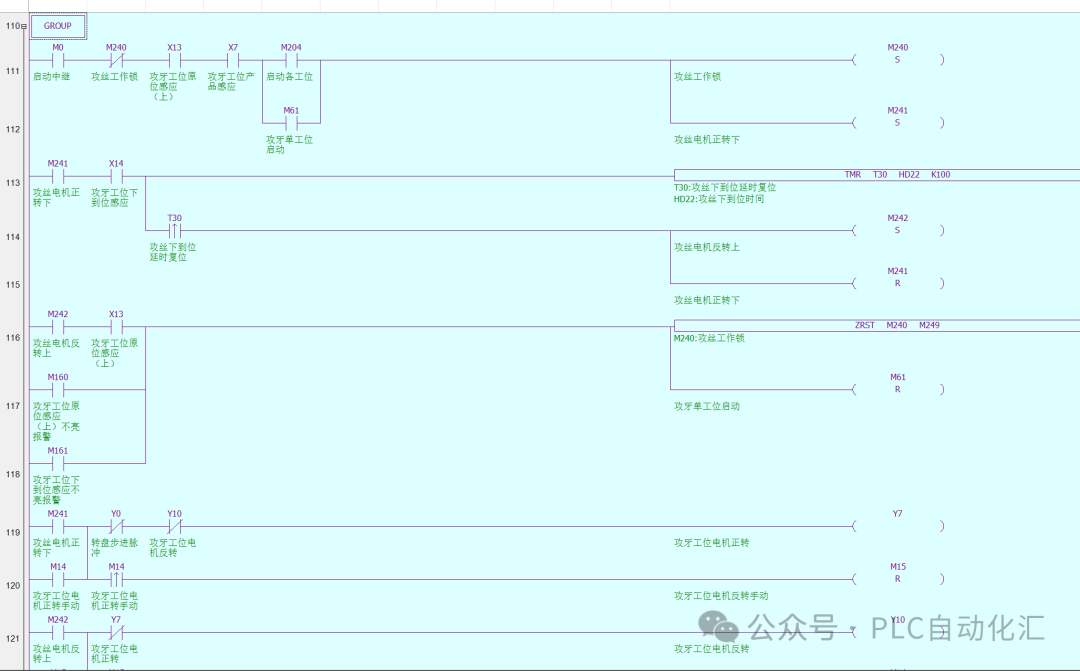 Practical Case: Xinjie PLC Controls a 6-Station Rotary Table Automatic Drilling and Tapping System (Source Code Attached at the End)