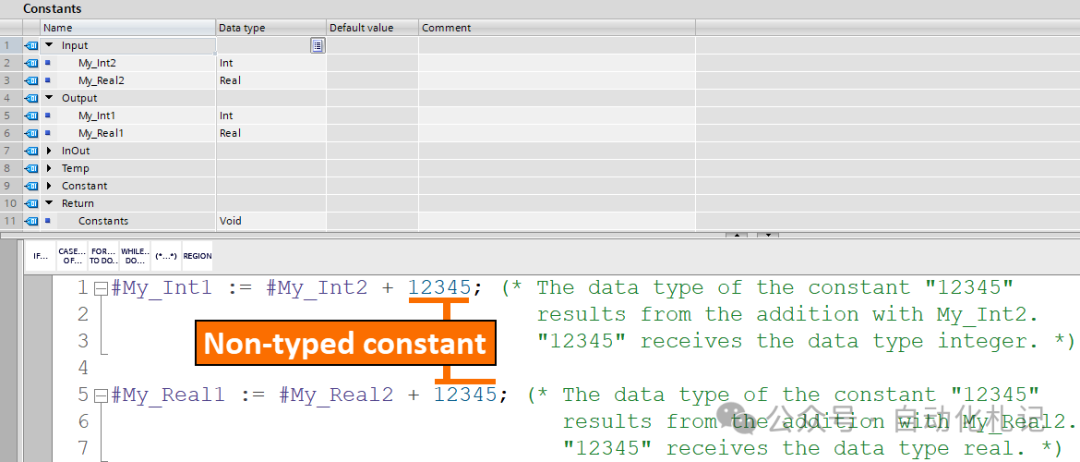 Guide to Constants in Siemens PLC Programming - TIA Portal