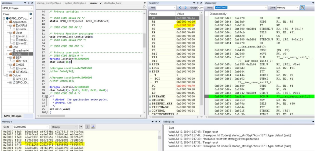 Practical Experience: Detailed Explanation of SRAM Write Error in STM32G474 Errata Manual