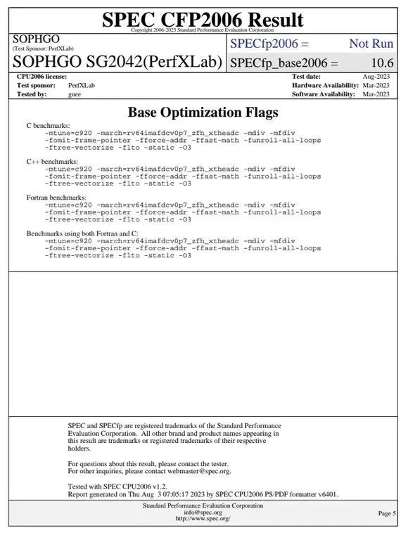 RISC-V Architecture 64-Core CPU Performance Testing